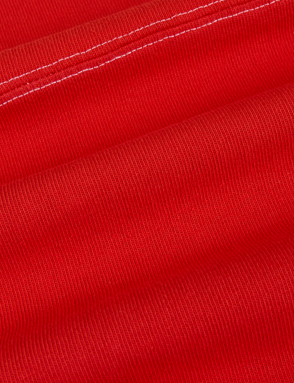 Burly Jersey - Mustang Red
