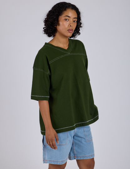 Burly Jersey - Evergreen