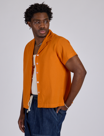 Pantry Button-Up - Creamsicle Orange *FINAL SALE*