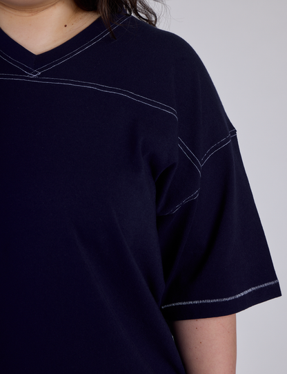 Burly Jersey - Navy