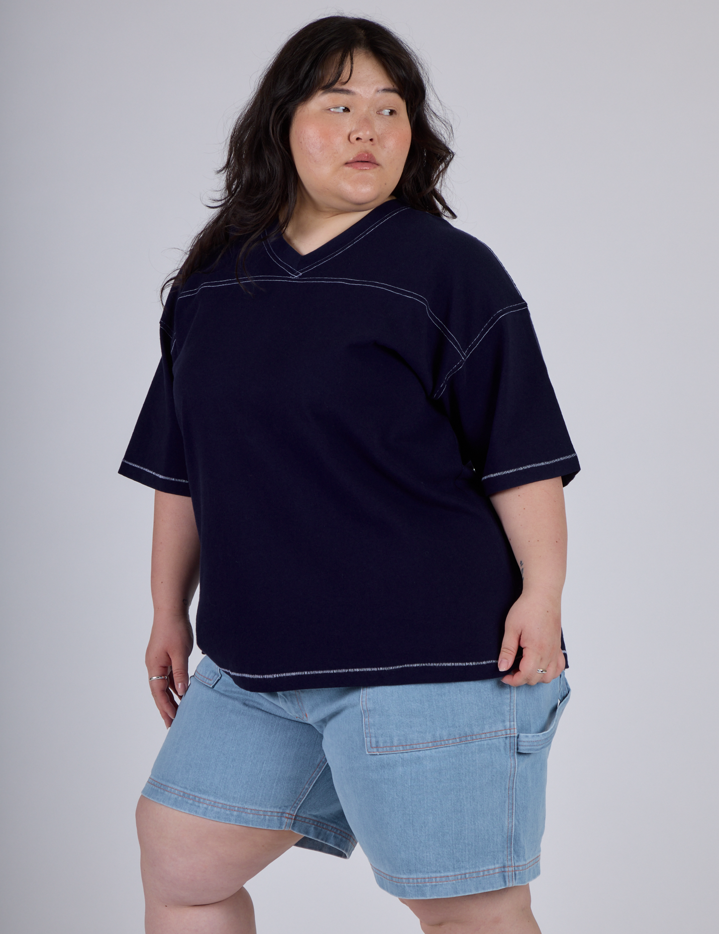 Burly Jersey - Navy