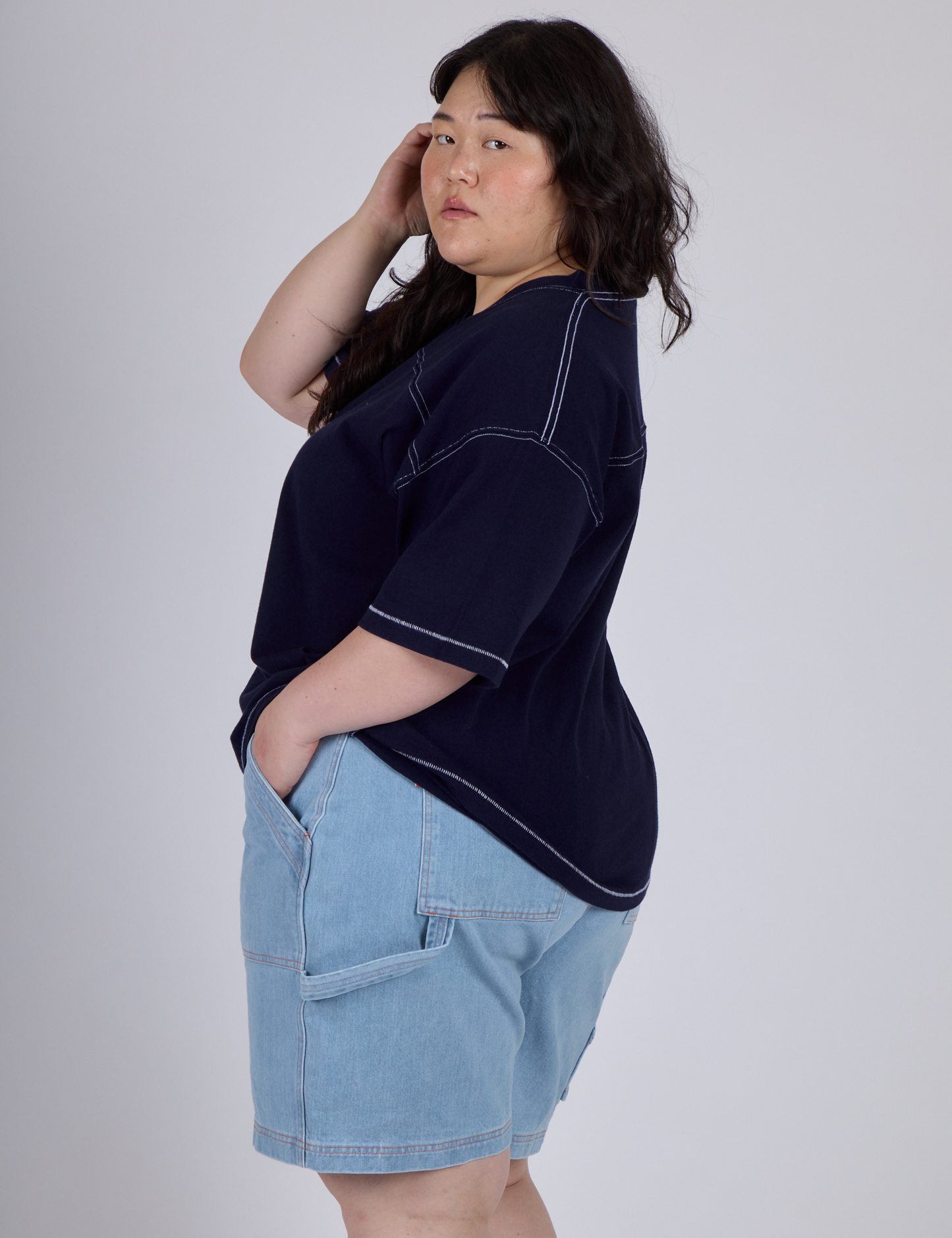 Burly Jersey - Navy