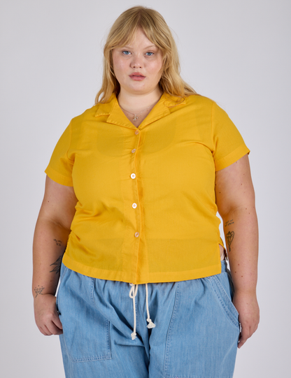 Pantry Button-Up - Sunshine Yellow *FINAL SALE*
