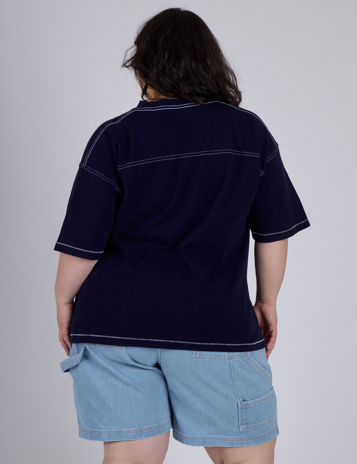 Burly Jersey - Navy