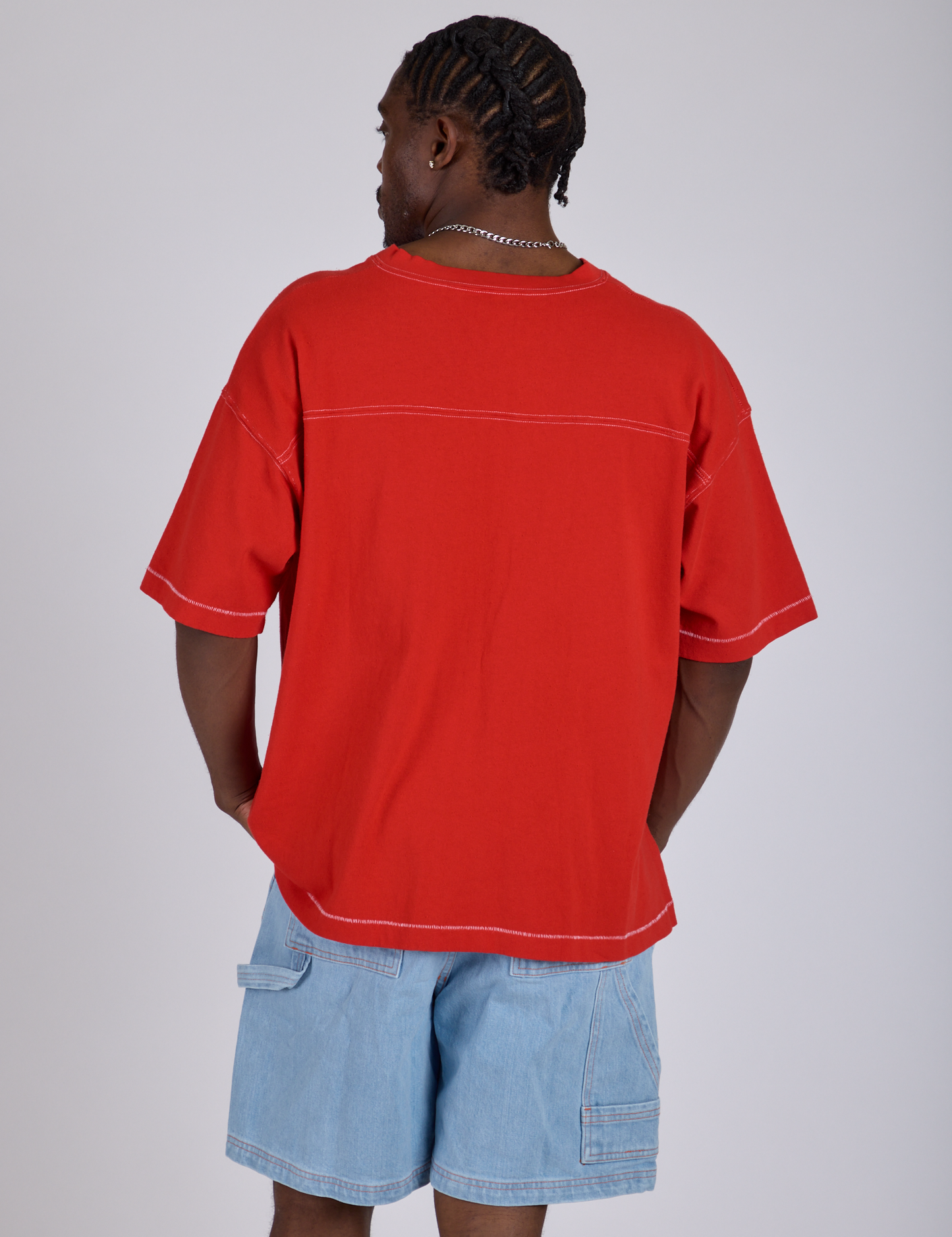 Burly Jersey - Mustang Red