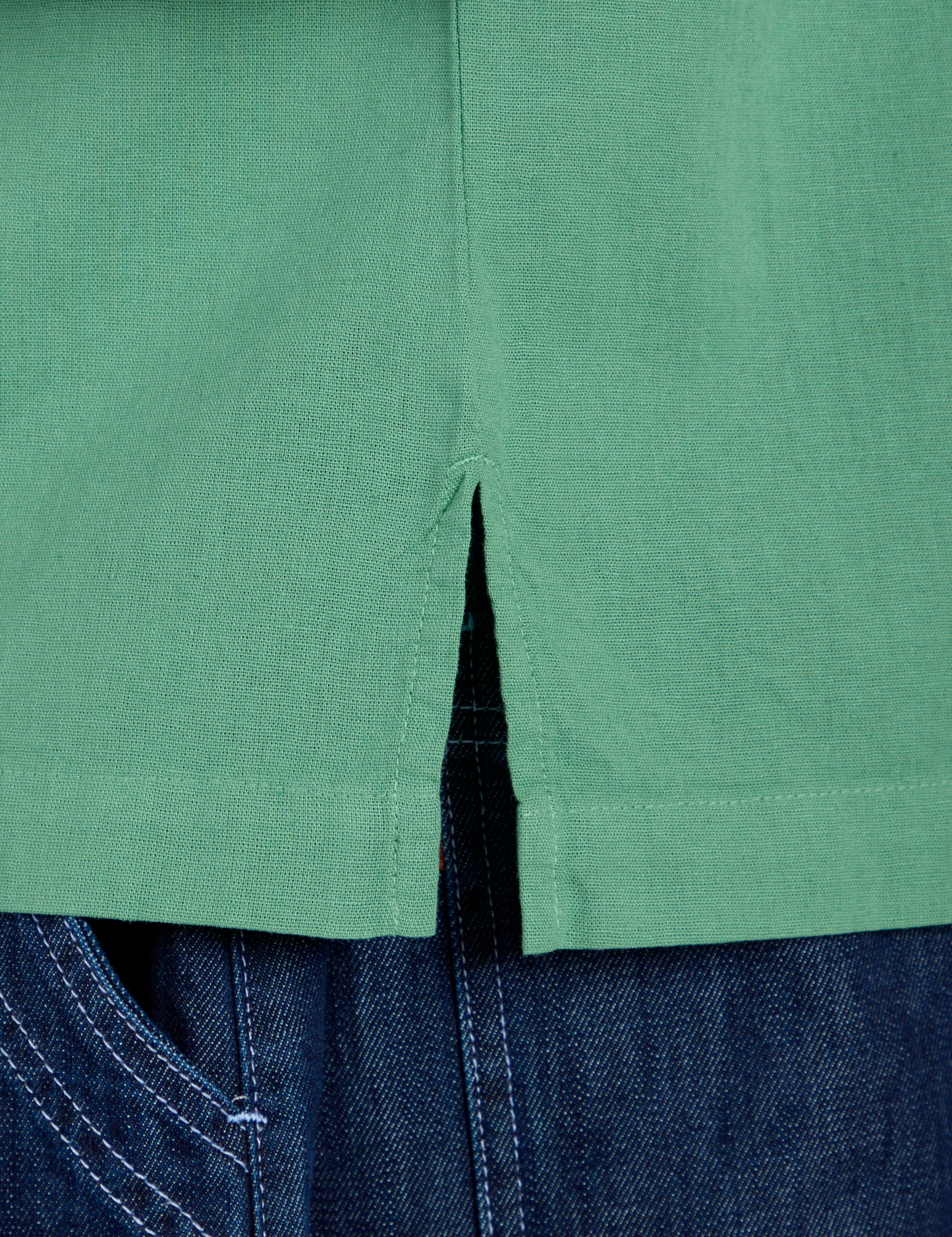 Pantry Button-Up - Seafoam Green *FINAL SALE*