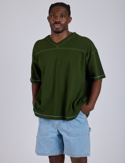Burly Jersey - Evergreen