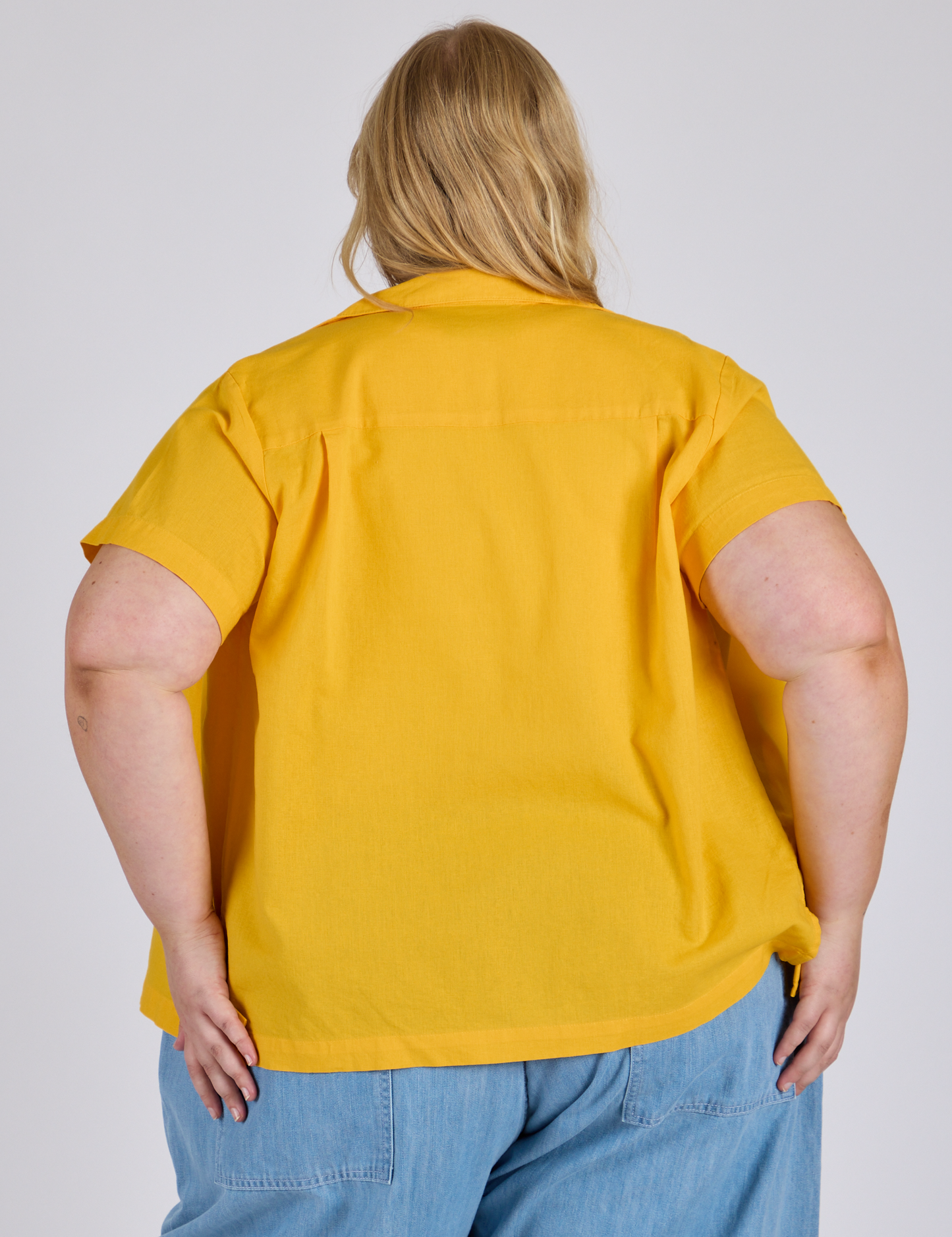 Pantry Button-Up - Sunshine Yellow *FINAL SALE*