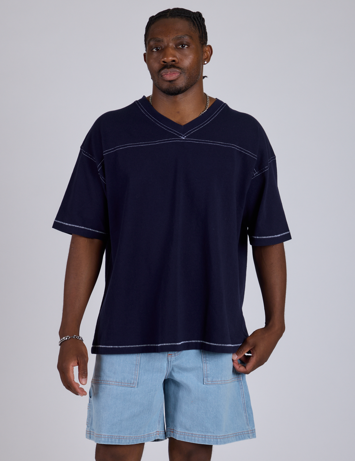 Burly Jersey - Navy