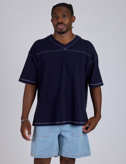 Burly Jersey - Navy