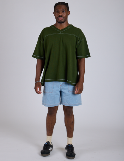 Burly Jersey - Evergreen