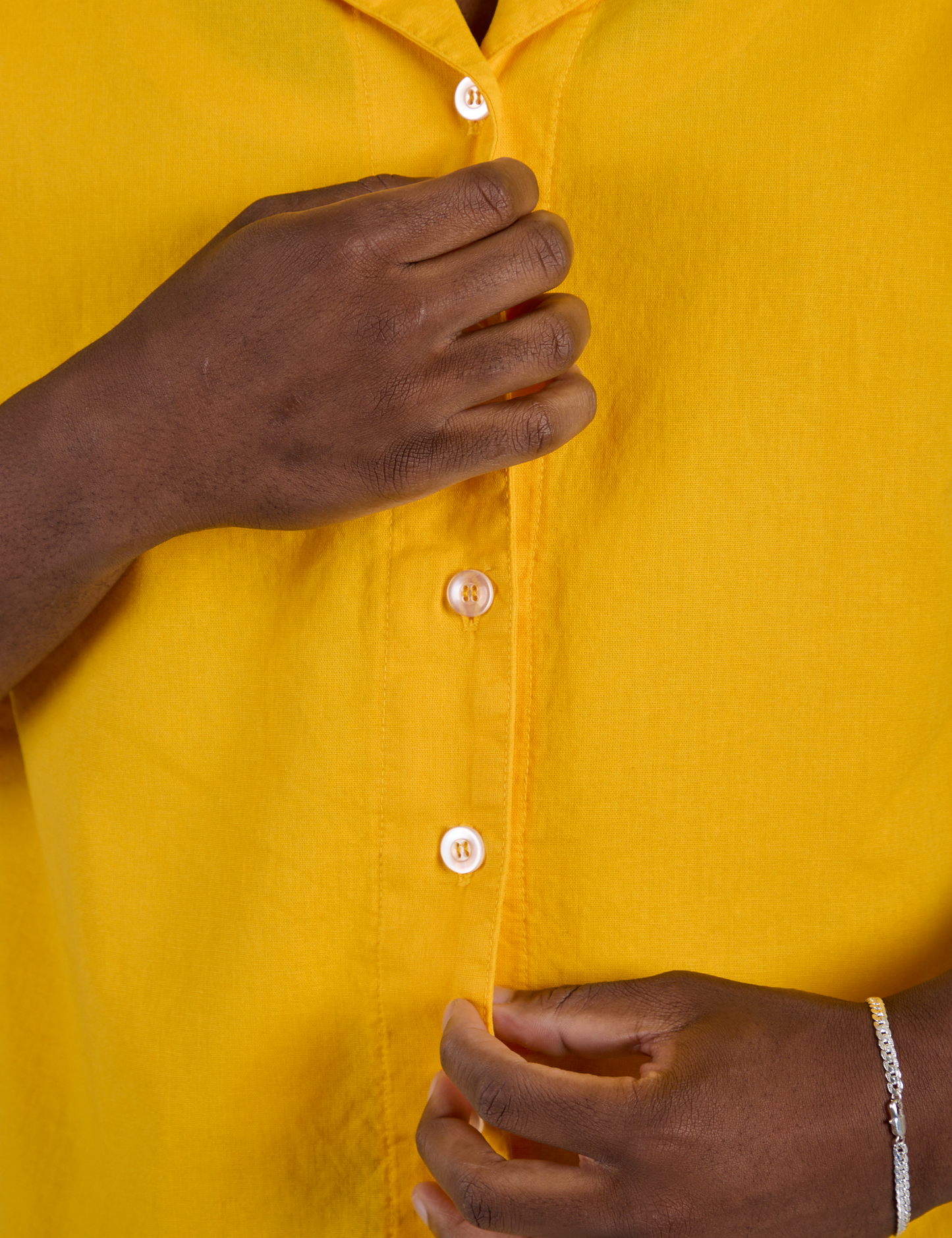 Pantry Button-Up - Sunshine Yellow *FINAL SALE*