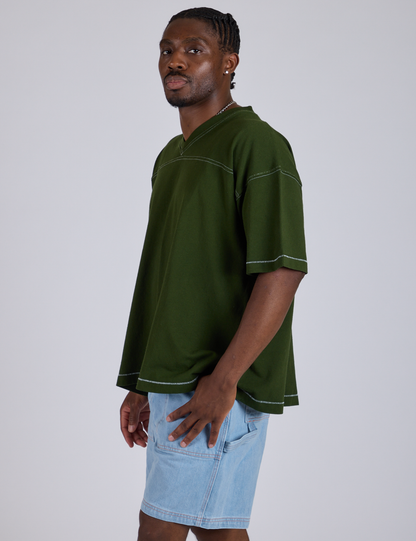 Burly Jersey - Evergreen