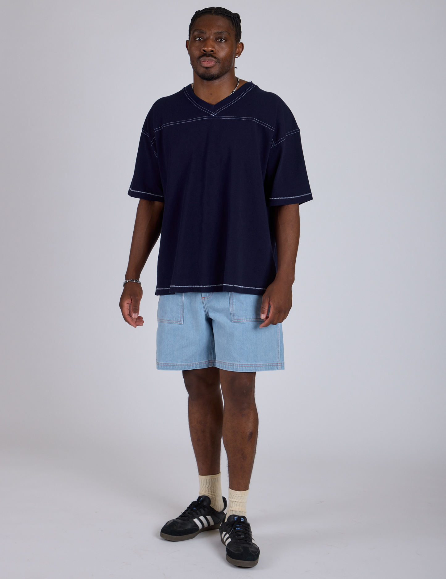 Burly Jersey - Navy