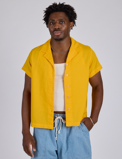 Pantry Button-Up - Sunshine Yellow *FINAL SALE*