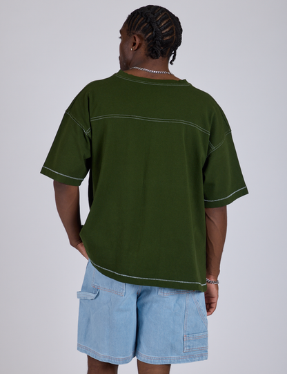Burly Jersey - Evergreen