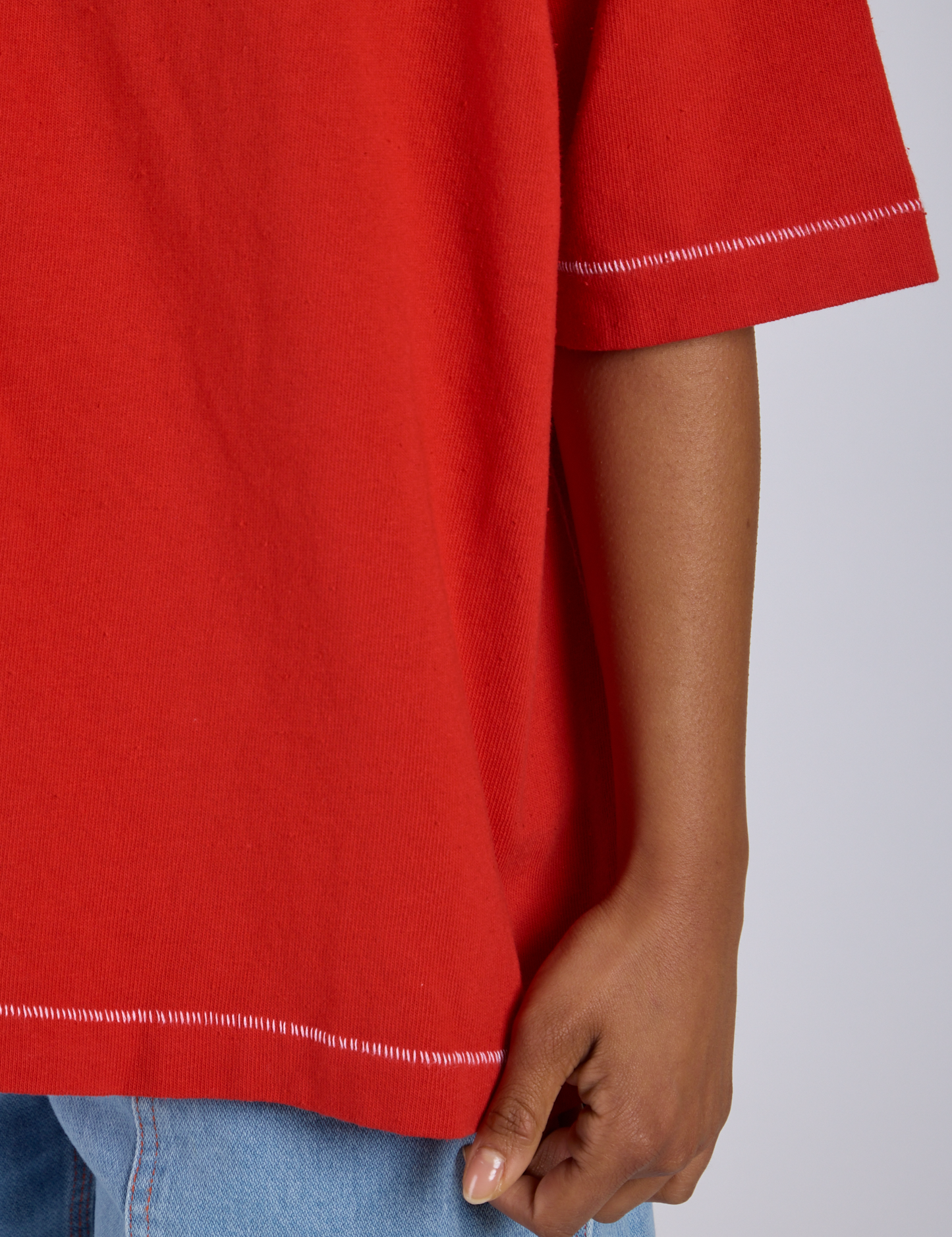 Burly Jersey - Mustang Red