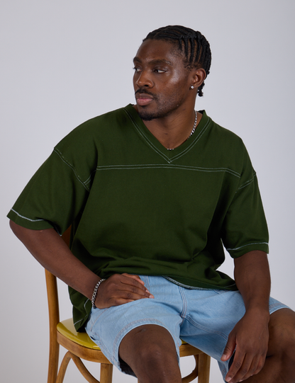 Burly Jersey - Evergreen