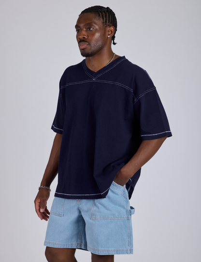Burly Jersey - Navy