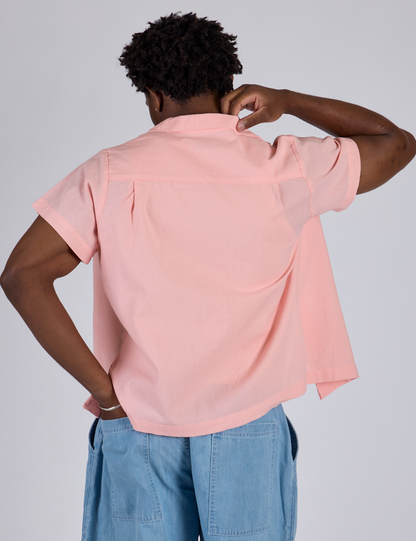 Pantry Button-Up - Baby Pink *FINAL SALE*
