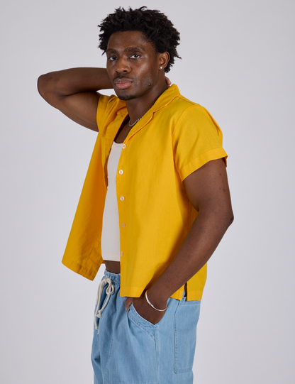 Pantry Button-Up - Sunshine Yellow *FINAL SALE*