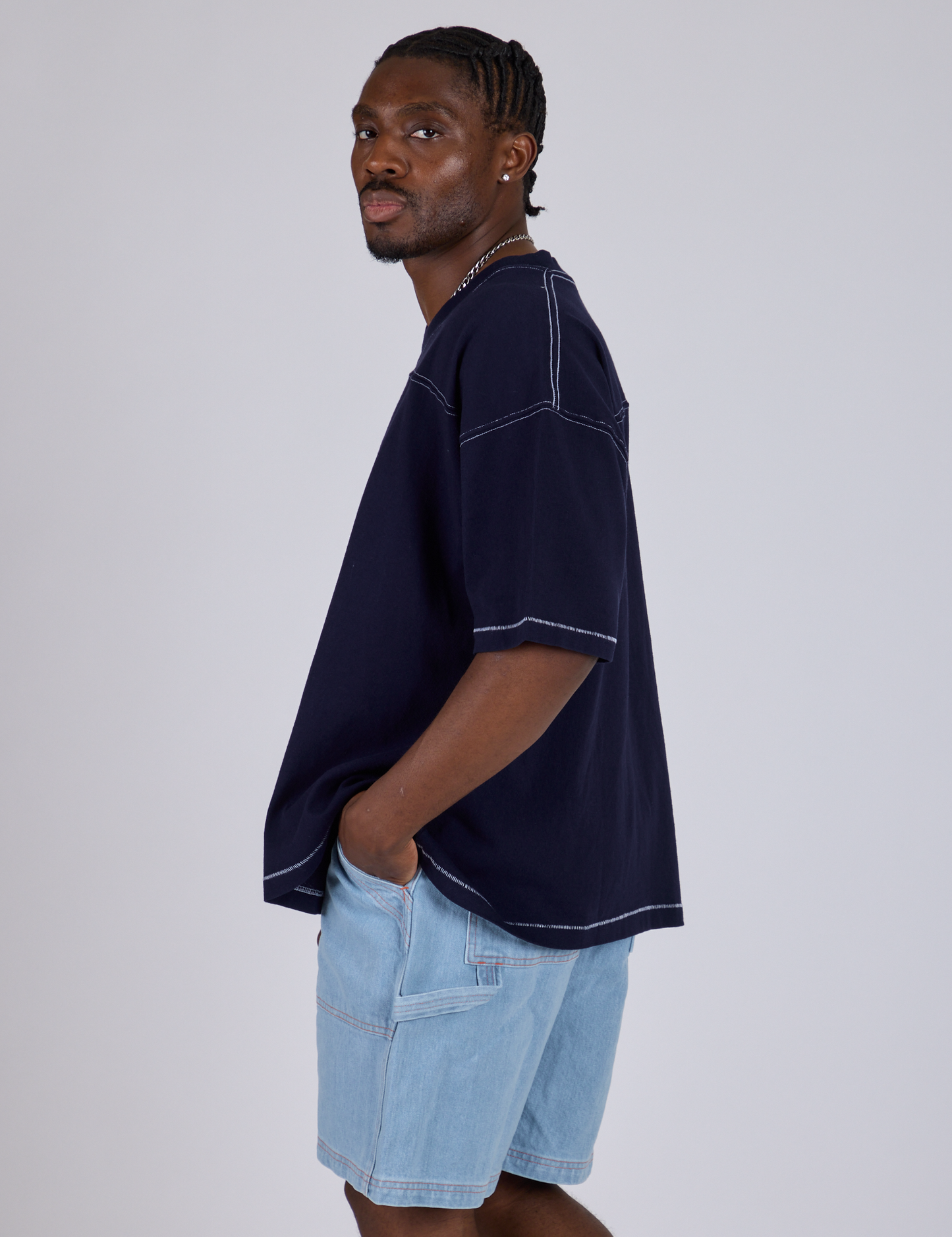 Burly Jersey - Navy
