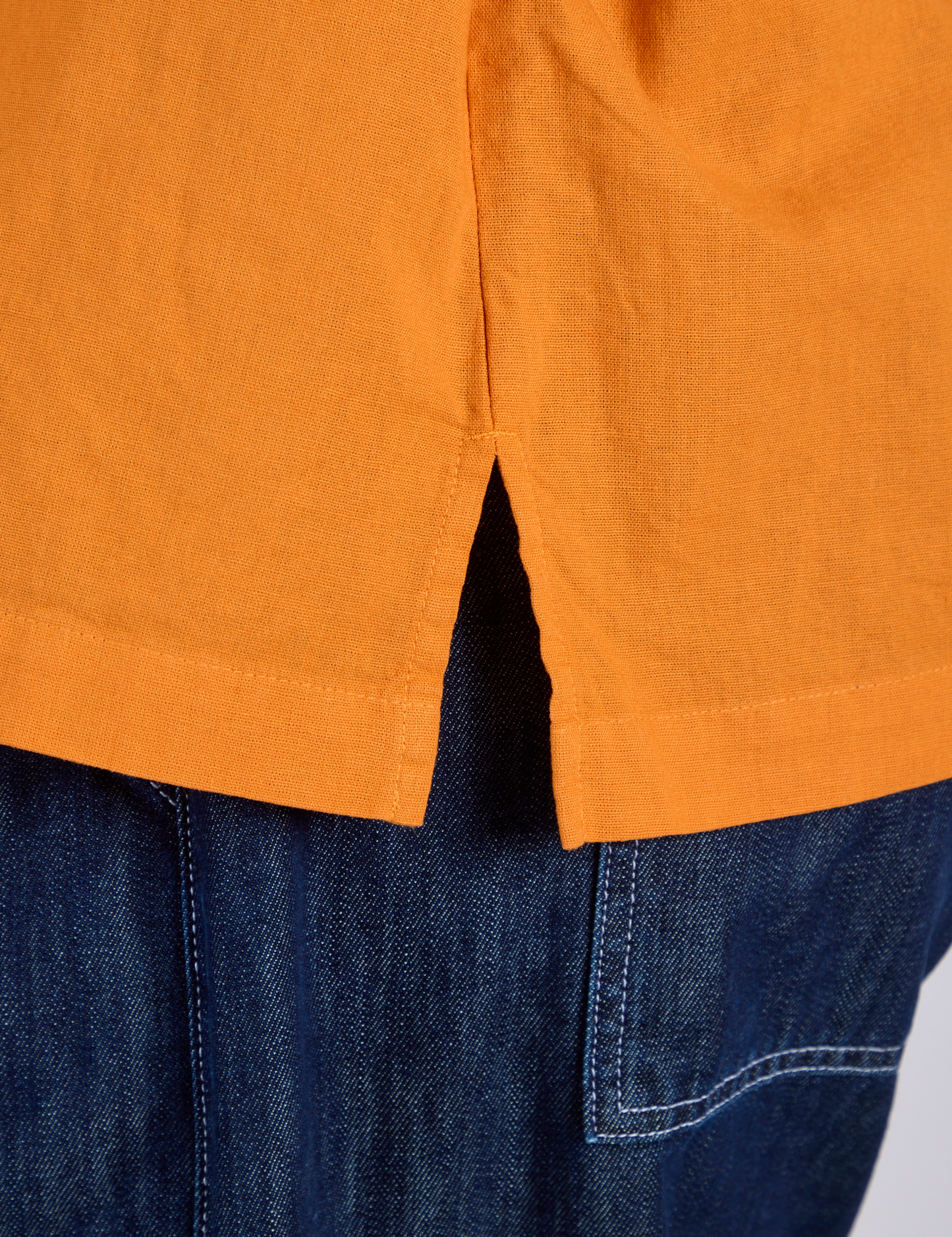 Pantry Button-Up - Creamsicle Orange *FINAL SALE*