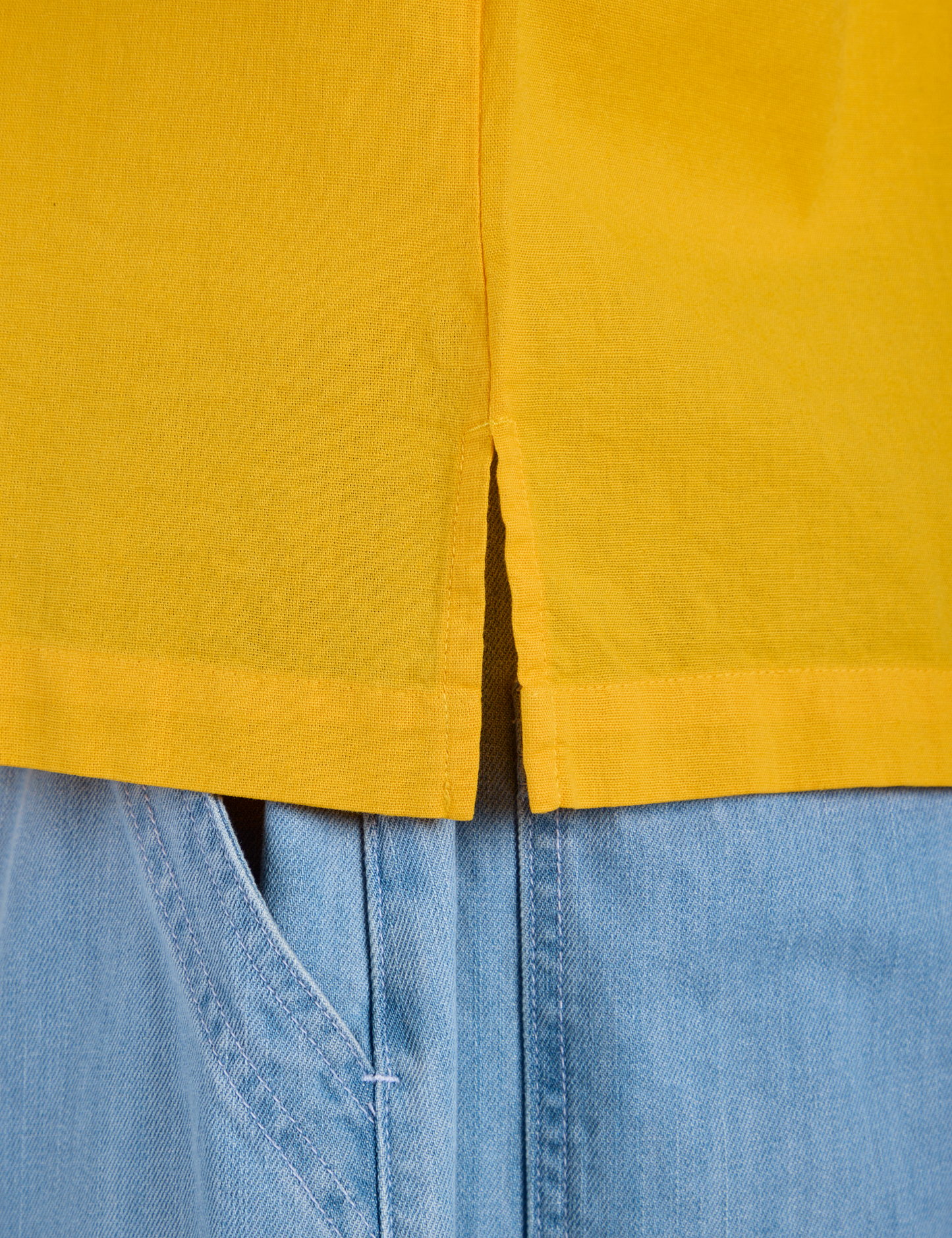 Pantry Button-Up - Sunshine Yellow *FINAL SALE*