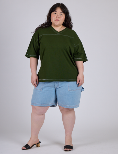 Burly Jersey - Evergreen
