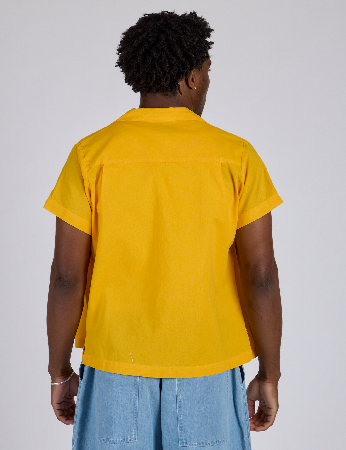 Pantry Button-Up - Sunshine Yellow *FINAL SALE*