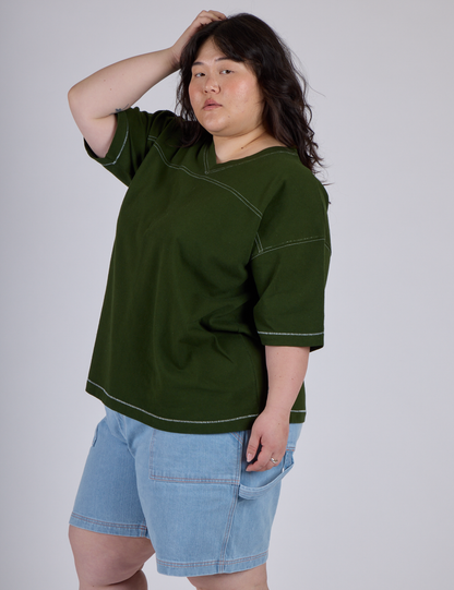 Burly Jersey - Evergreen
