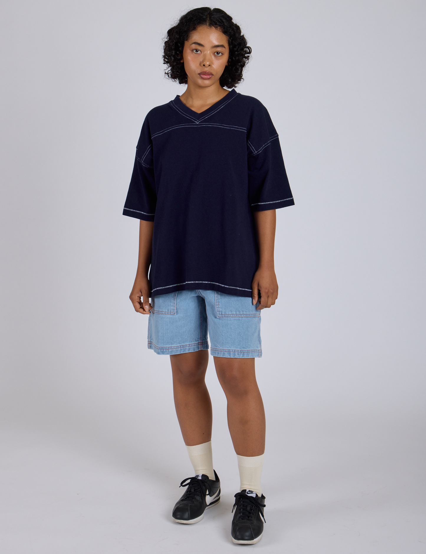 Burly Jersey - Navy