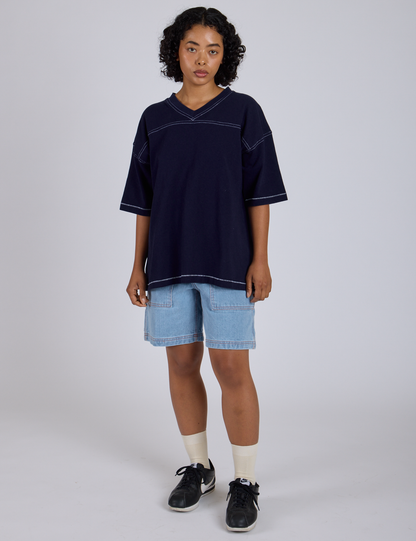 Burly Jersey - Navy