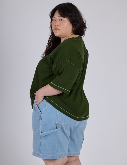 Burly Jersey - Evergreen