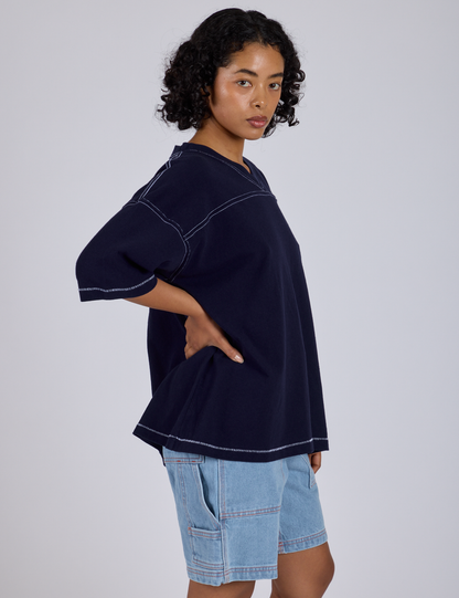 Burly Jersey - Navy
