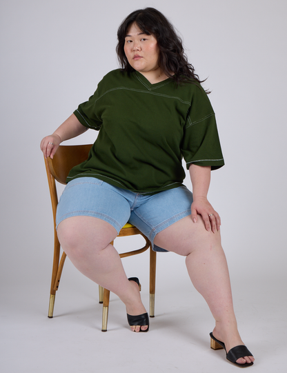Burly Jersey - Evergreen