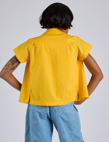 Pantry Button-Up - Sunshine Yellow *FINAL SALE*