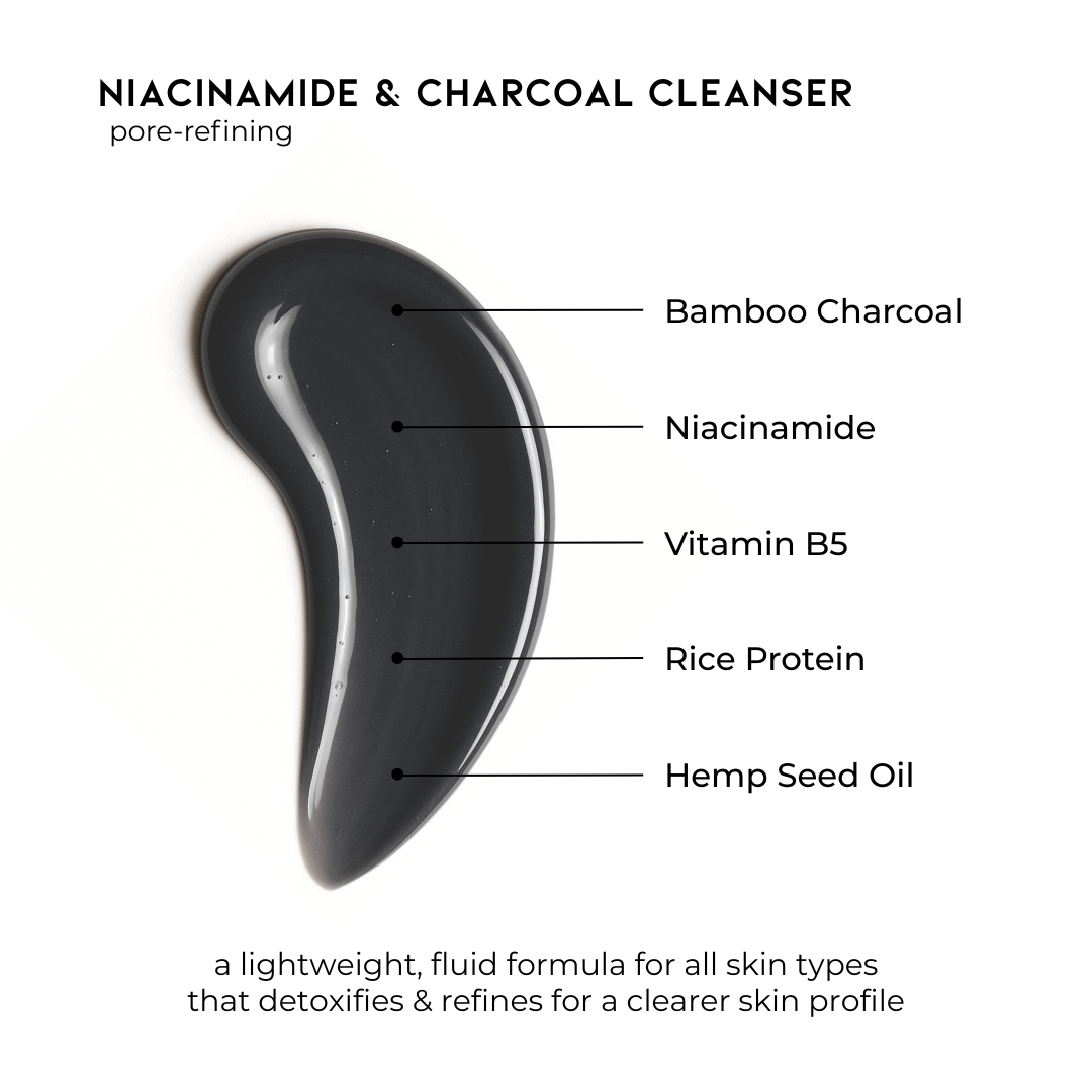Niacinamide & Charcoal Pore Refining Cleanser - Samples