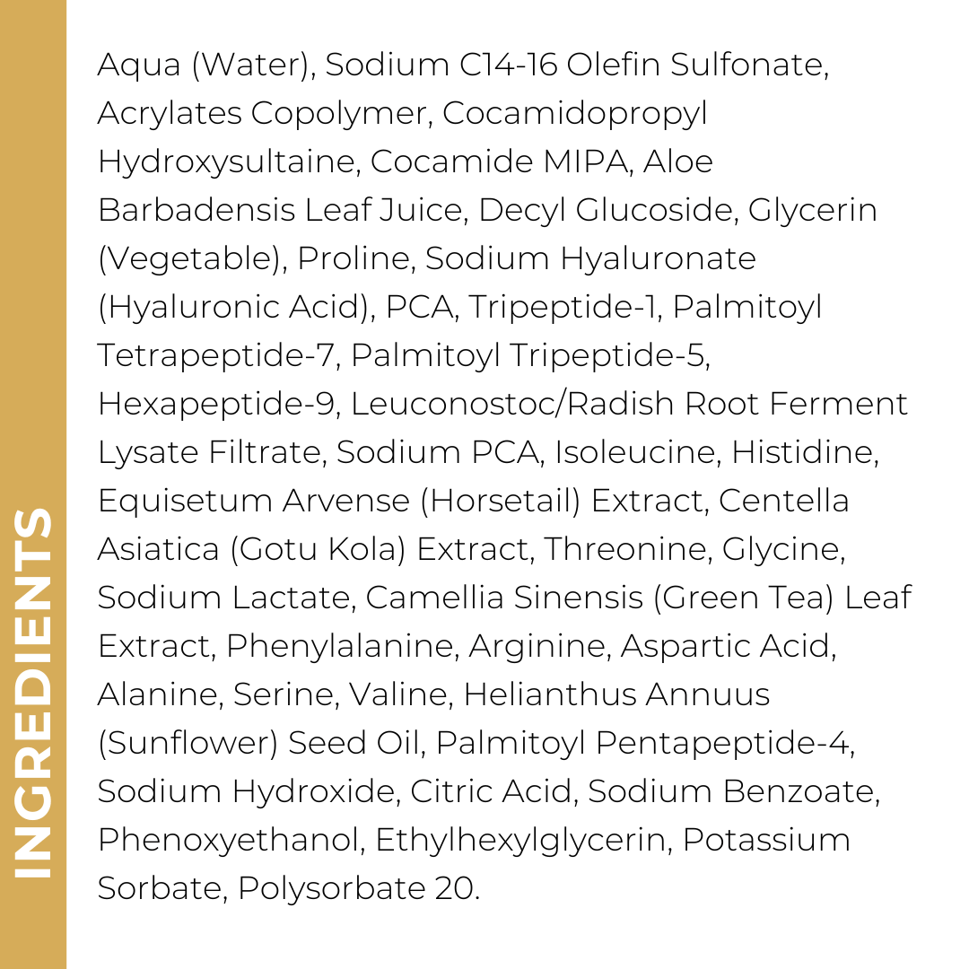 Peptide+ Hydro Gel Cleanser