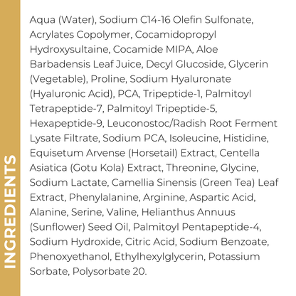 Peptide+ Hydro Gel Cleanser
