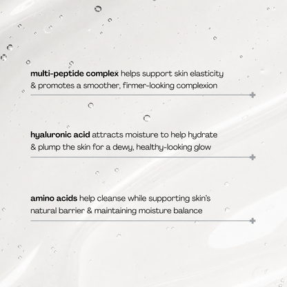 Peptide+ Hydro Gel Cleanser