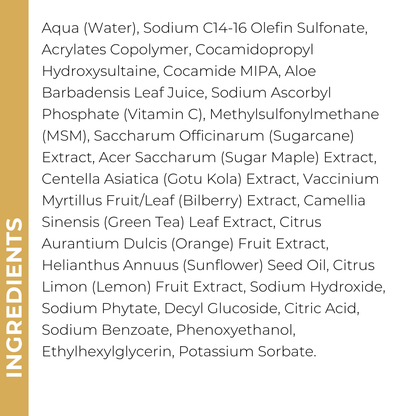 Vitamin C Antioxidant Facial Cleanser